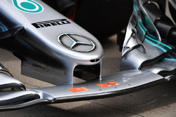 Mercedes-AMG F1 W09, dettaglio del naso