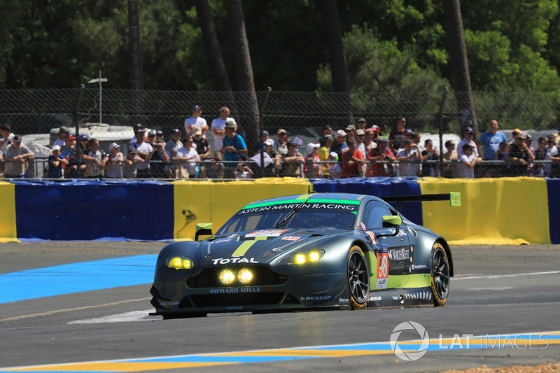 #98 Aston Martin Racing Aston Martin Vantage: Paul Dalla Lana, Pedro Lamy, Mathias Lauda