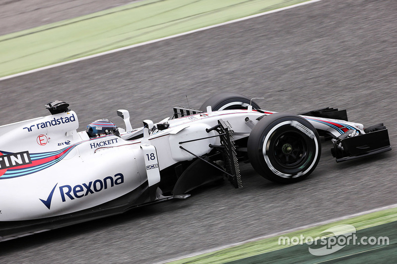 Лютий 2017 - Ленс Стролл, Williams FW 40 Mercedes