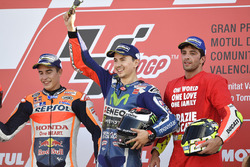 Podium: 1. Jorge Lorenzo, Yamaha Factory Racing; 2. Marc Marquez, Repsol Honda Team; 3. Andrea Ianno