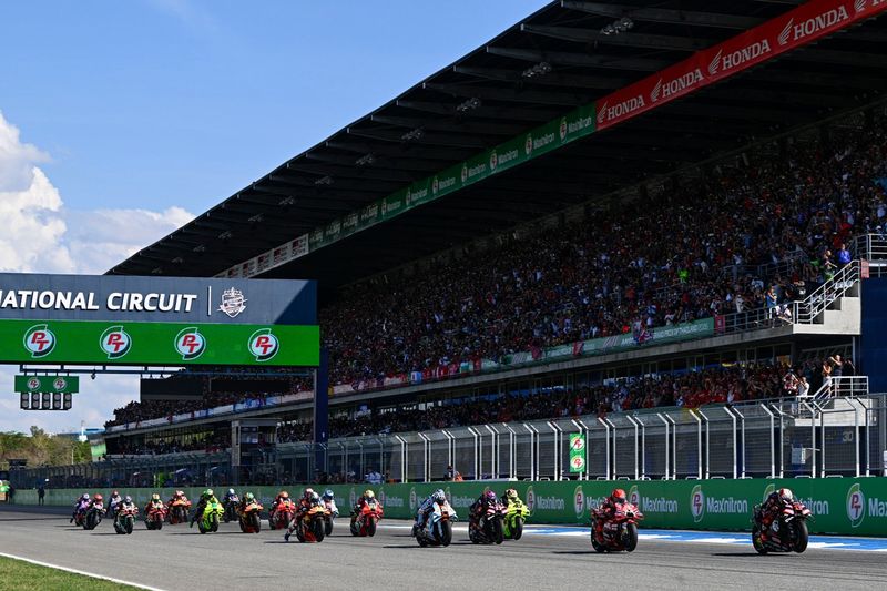 Départ de la course