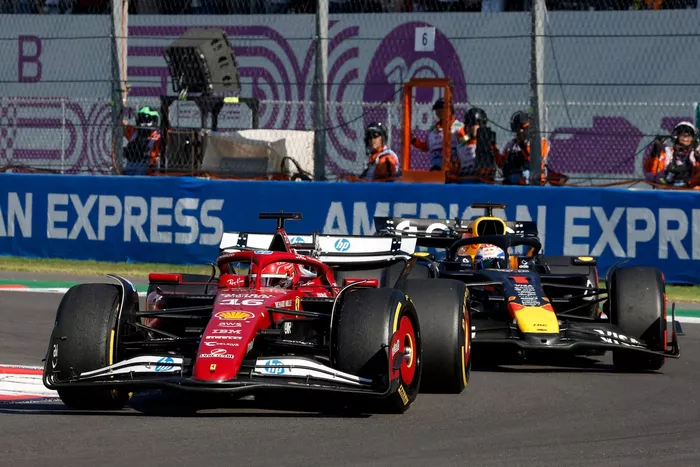 Charles Leclerc, Ferrari, Max Verstappen, Red Bull Racing