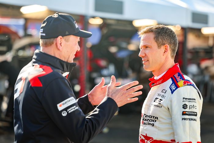 Sebastien Ogier, Toyota Gazoo Racing WRT Toyota GR Yaris Rally1,  Juha Kankkunen, Toyota Gazoo Racing WRT