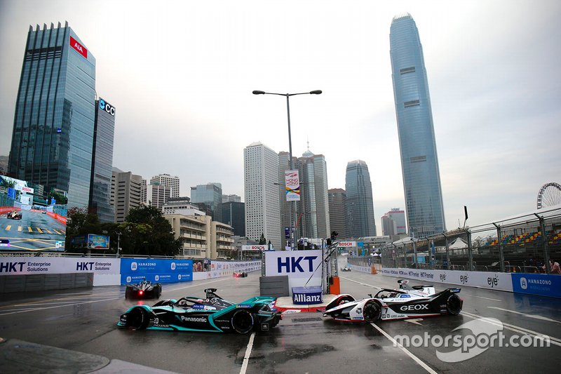 Mitch Evans, Panasonic Jaguar Racing, Jaguar I-Type 3 Jose Maria Lopez, Dragon Racing, Penske EV-3