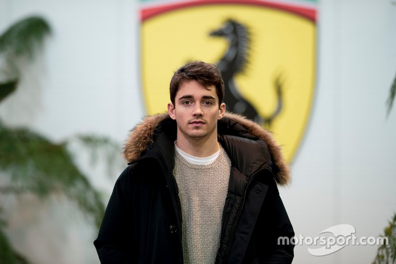 Charles Leclerc, Ferrari, à Maranello