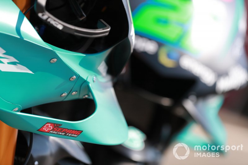 La moto de Franco Morbidelli, Petronas Yamaha SRT