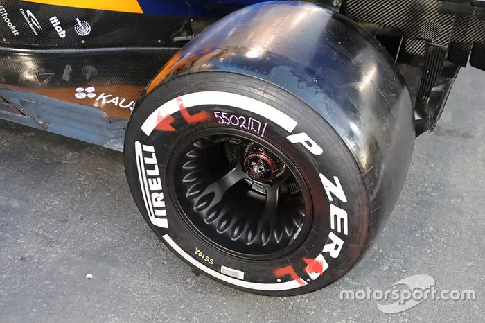 Llantas del McLaren 