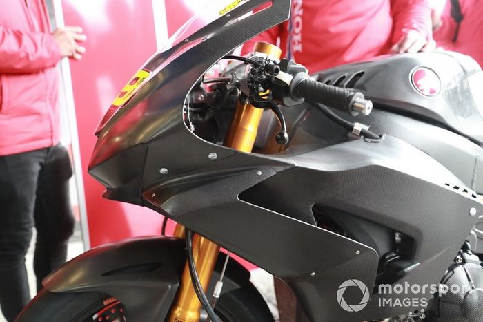 La moto de Alvaro Bautista, Team HRC