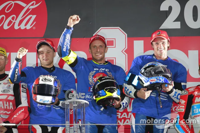 Mundial de Resistencia FIM 2017/2018: #5 F.C.C. TSR Honda France, Josh Hook, Freddy Foray, Alan Techer