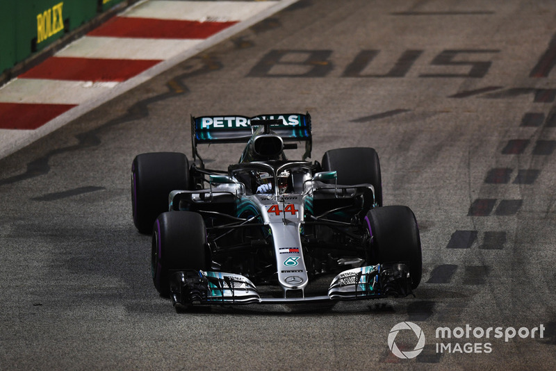 Lewis Hamilton, Mercedes AMG F1 W09 EQ Power+