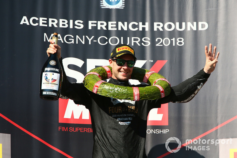 Jonathan Rea, Kawasaki Racing logra su 4º título de WSBK