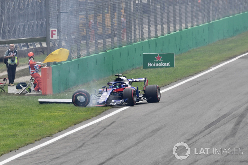 DNF. Brendon Hartley, Scuderia Toro Rosso STR13