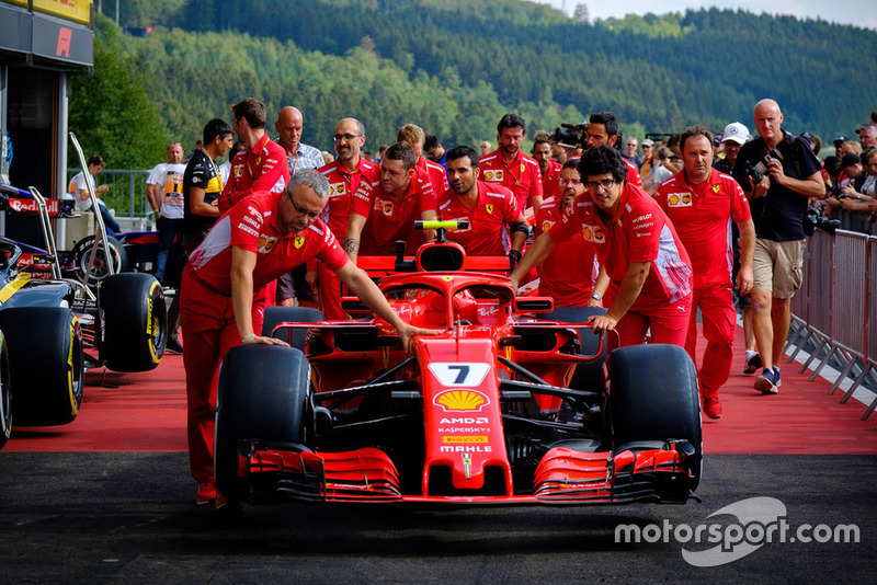 Ferrari SF71H of Kimi Raikkonen