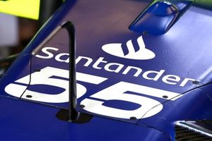 Número do piloto no carro de Carlos Sainz, Williams FW46 