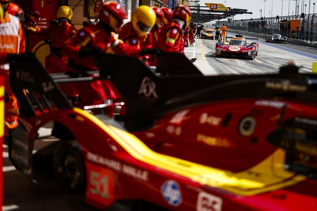 #50 AF Corse Ferrari 499P: Antonio Fuoco, Miguel Molina, Nicklas Nielsen
