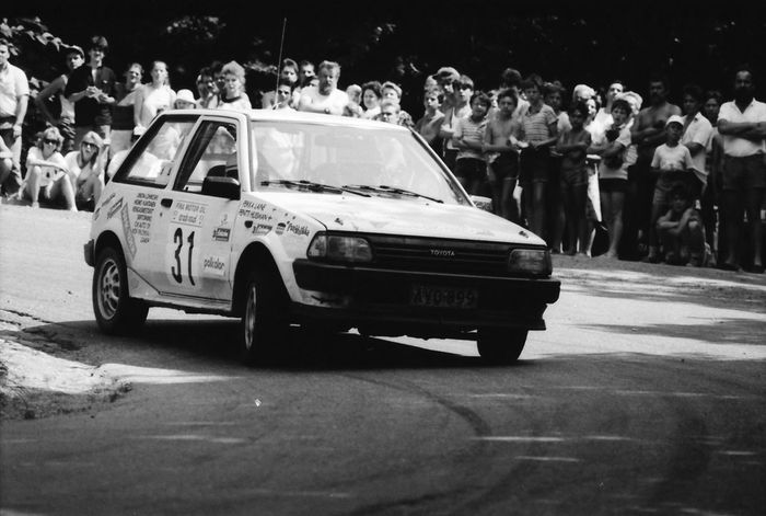Pentti Huisman, Pekka Laine, Toyota Starlet 1300 EP71
