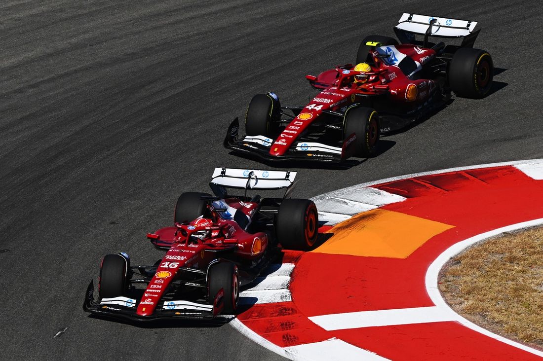 Charles Leclerc, Ferrari, Lewis Hamilton