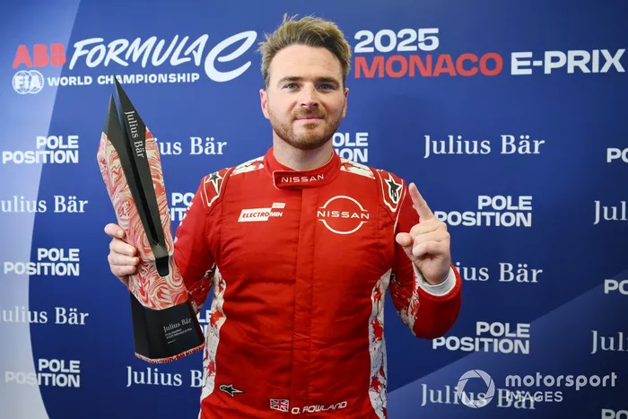 Oliver Rowland, poleman del equipo Nissan de Fórmula E
