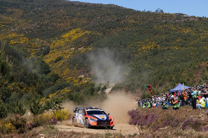 Adrien Fourmaux, Alexandre Coria, Hyundai World Rally Team Hyundai i20 N Rally1