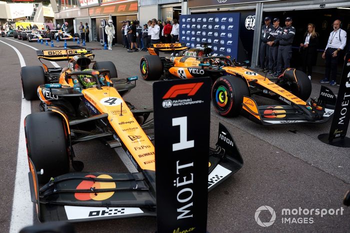 Lando Norris, McLaren, Oscar Piastri