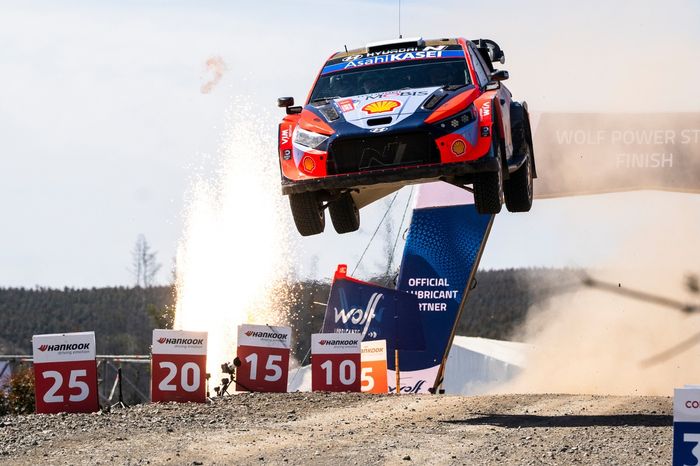 Ott Tänak, Martin Järveoja, Hyundai World Rally Team Hyundai i20 N Rally1