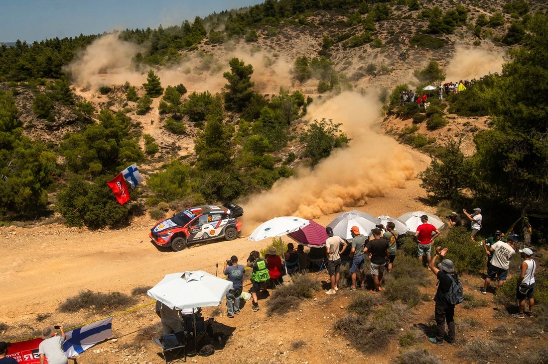 Adrien Fourmaux, Alexandre Coria, Hyundai World Rally Team Hyundai i20 N Rally1