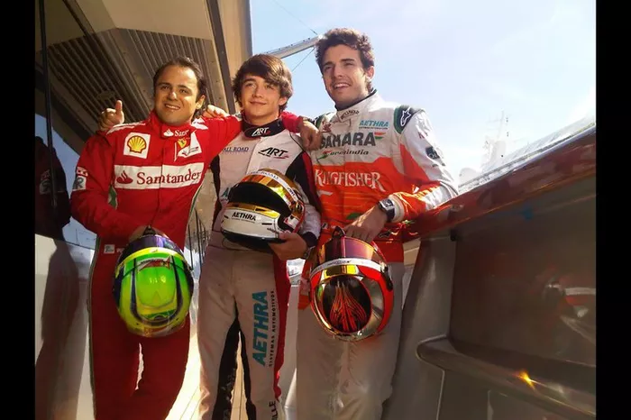 Felipe Massa, Jules Bianchi e Charles Leclerc