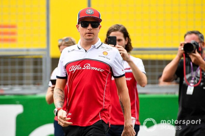 Kimi Raikkonen, a lo suyo