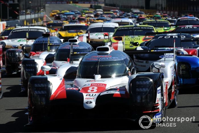 #8 Toyota Gazoo Racing Toyota TS050: Sébastien Buemi, Kazuki Nakajima, Fernando Alonso 