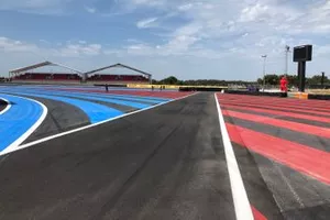 Pitlane track detail