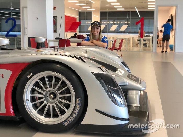 Sandra Gómez, ganadora de la Búsqueda de Piloto Michelin 2019