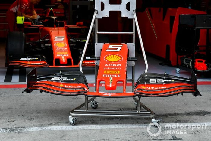 Alerón delantero del Ferrari SF90 