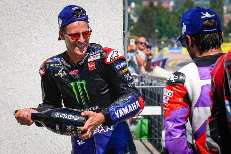 Fabio Quartararo et Johan Zarco
