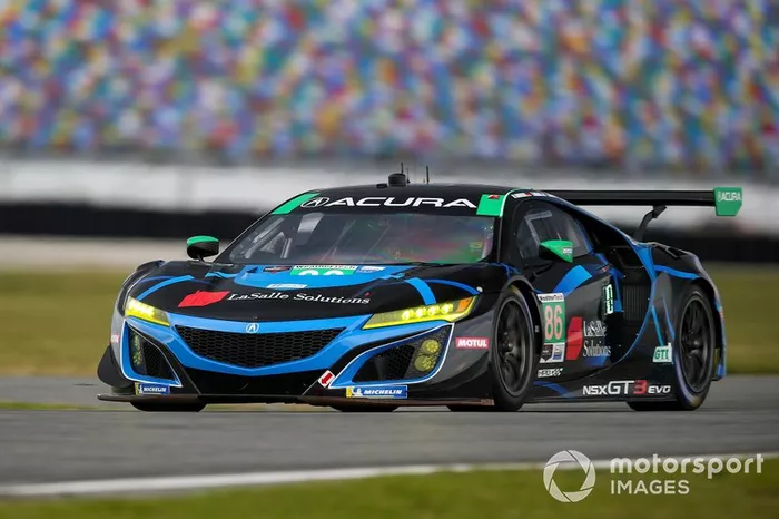 #86 Meyer Shank Racing w/ Curb-Agajanian Acura NSX GT3, GTD: Mario Farnbacher, Trent Hindman, Justin Marks, AJ Allmendinger