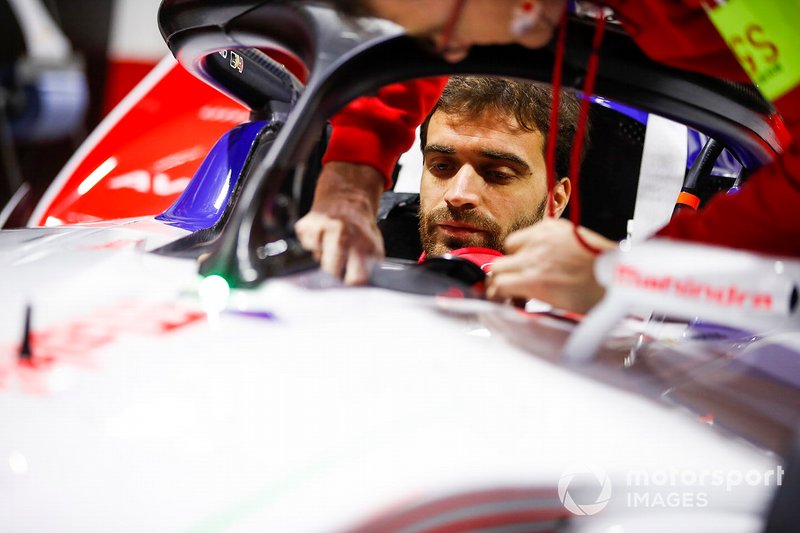 Jérome d'Ambrosio, Mahindra Racing, in the cockpit of his M5 Electro