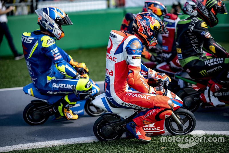 Jack Miller, Pramac Racing, gara con le Mini-Moto