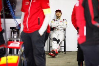 Daniel Abt, Audi Sport ABT Schaeffler in the garage