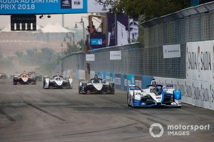 Antonio Felix da Costa, BMW I Andretti Motorsports, BMW iFE.18 Sébastien Buemi, Nissan e.Dams, Nissan IMO1, Jose Maria Lopez, GEOX Dragon Racing, Penske EV-3 
