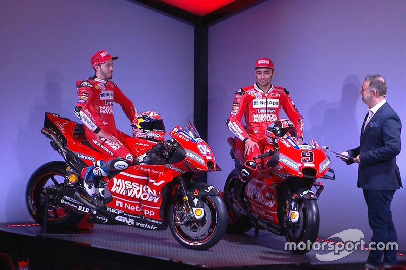 Андреа Довіціозо та Даніло Петруччі, Ducati Team