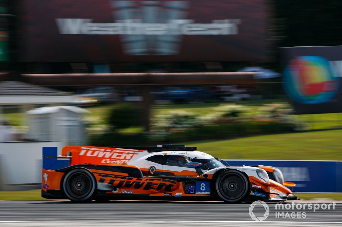 #8 Tower Motorsports ORECA LMP2-Gibson: John Farano, Charlie Eastwood