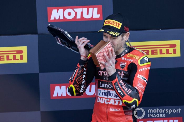 Podio: Alvaro Bautista, Aruba.it Racing Ducati