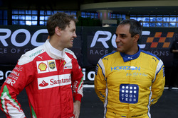 Sebastian Vettel and Juan Pablo Montoya