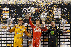 Nationencup: 1. Sebastian Vettel, Team Deutschland; 2. Kyle Busch und Kurt Busch, Team USA NASCAR