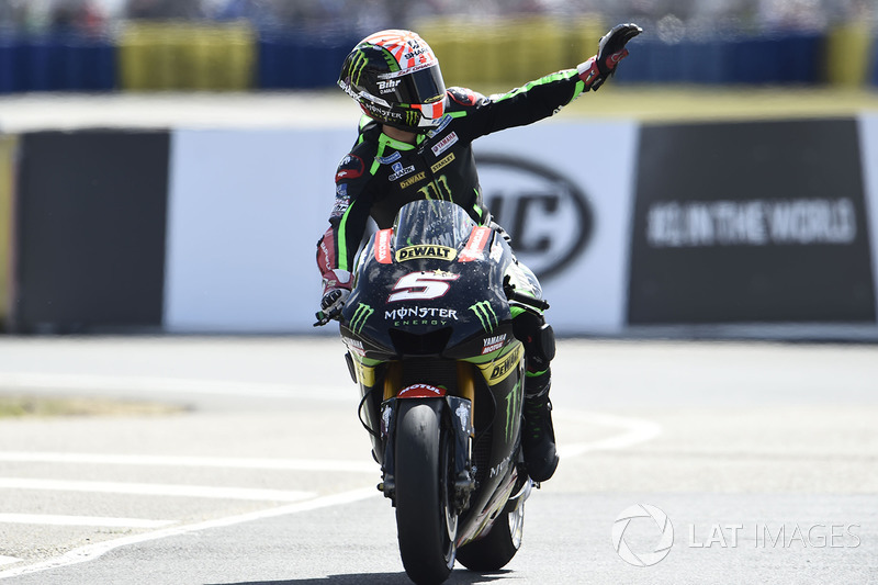 Second place Johann Zarco, Monster Yamaha Tech 3