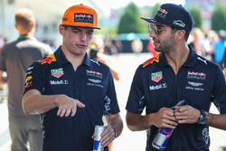 Max Verstappen, Red Bull Racing en Daniel Ricciardo, Red Bull Racing