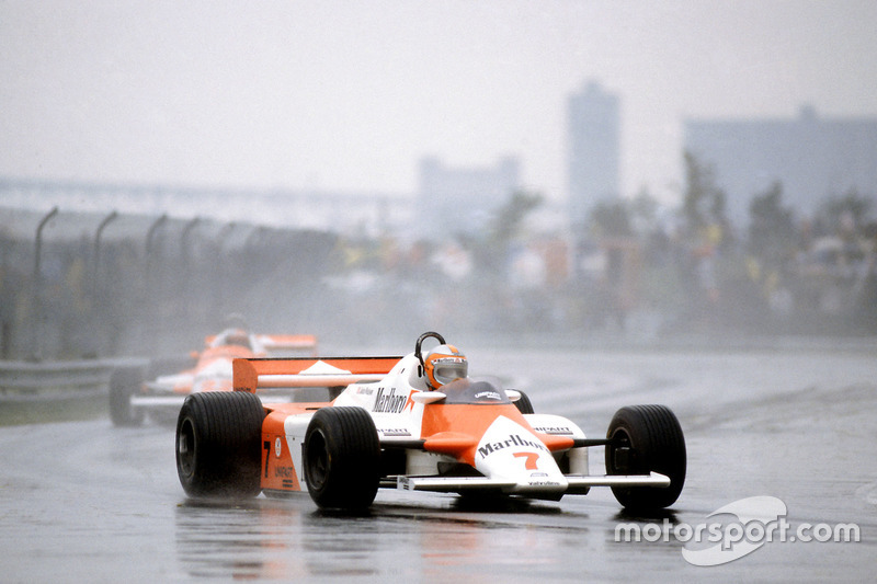 1981-1982 : McLaren MP4/1, à moteur Ford Cosworth