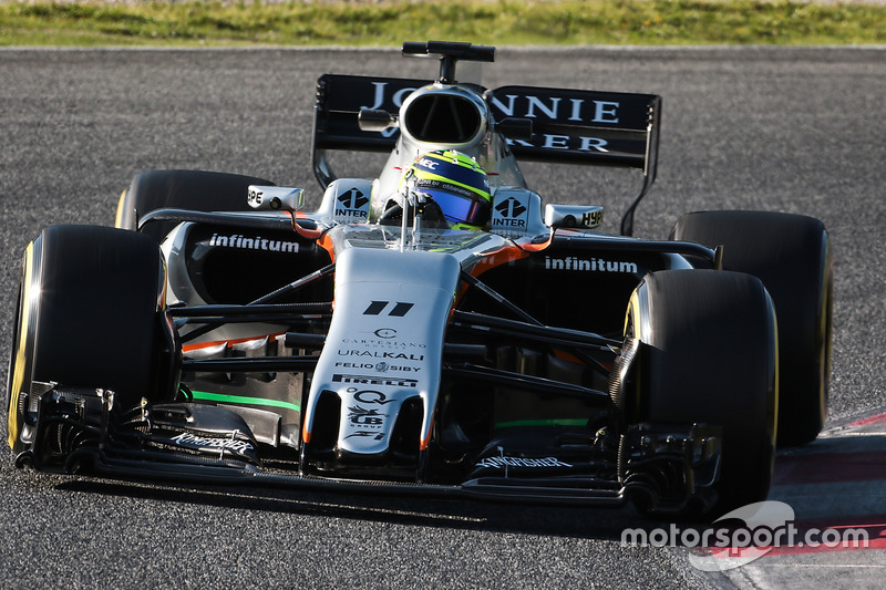 16º Sergio Pérez, Sahara Force India F1 VJM10, 1:22.534, superblandos, (103 vueltas)