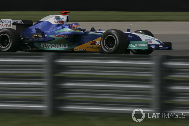 2005 : Sauber C24, à moteur Petronas (Ferrari)
