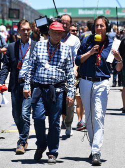 Niki Lauda, Mercedes AMG F1 Fahri Başkanı