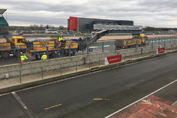 Repavimentado de Silverstone